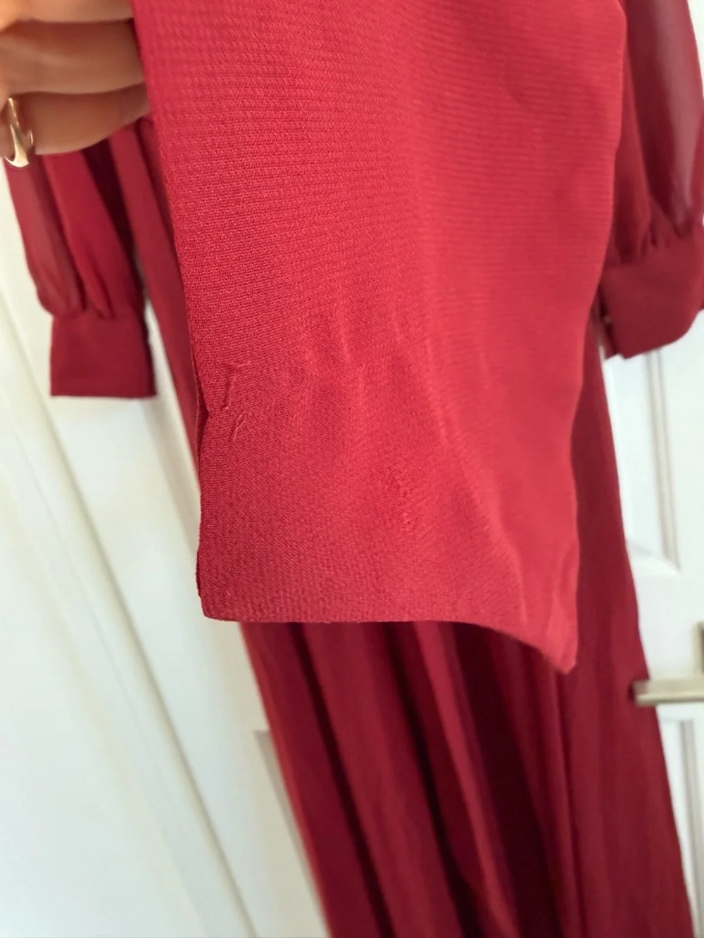 Baltic Born Lydia Maxi Dress Burgundy 1X XL - Picture 13 of 16